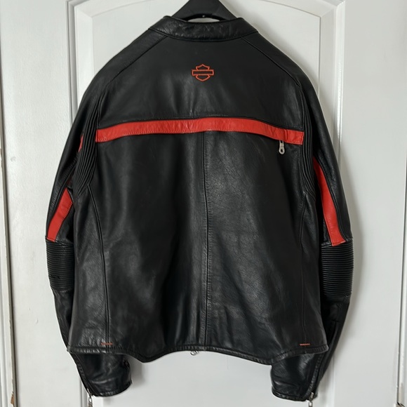 Vintage Harley-Davidson women’s leather jacket  L large - Picture 6 of 16
